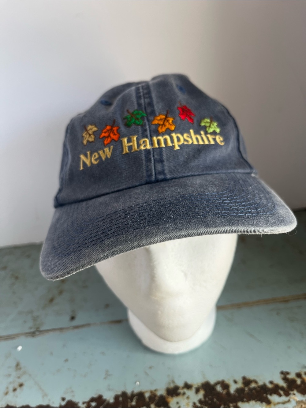 New Hampshire Embroidered Leaf Hat
Leaf Peeping Season New England
